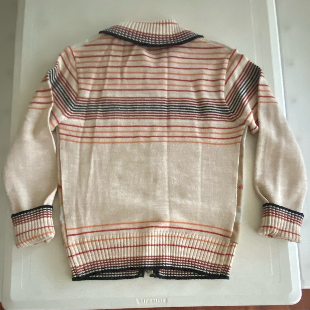 Patterned Zip Up Jacket - image 3